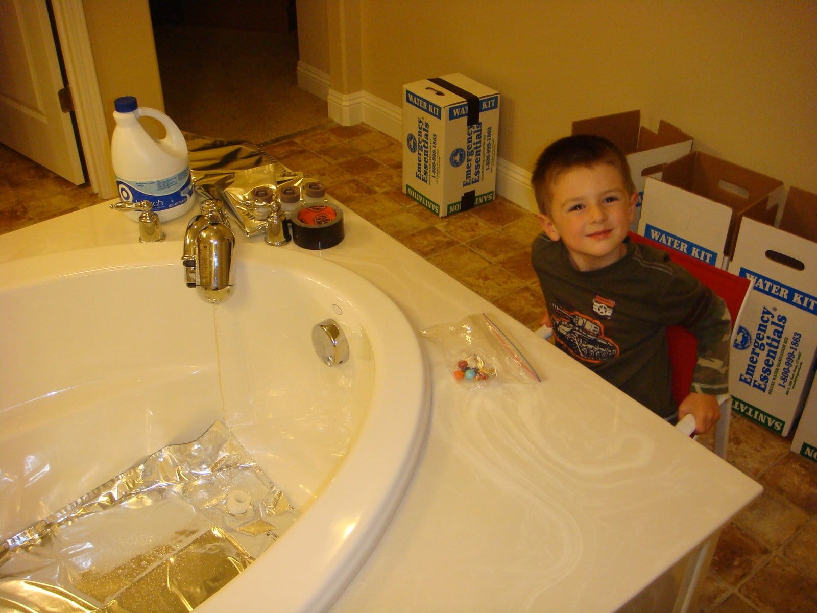 Emergency Water Storage