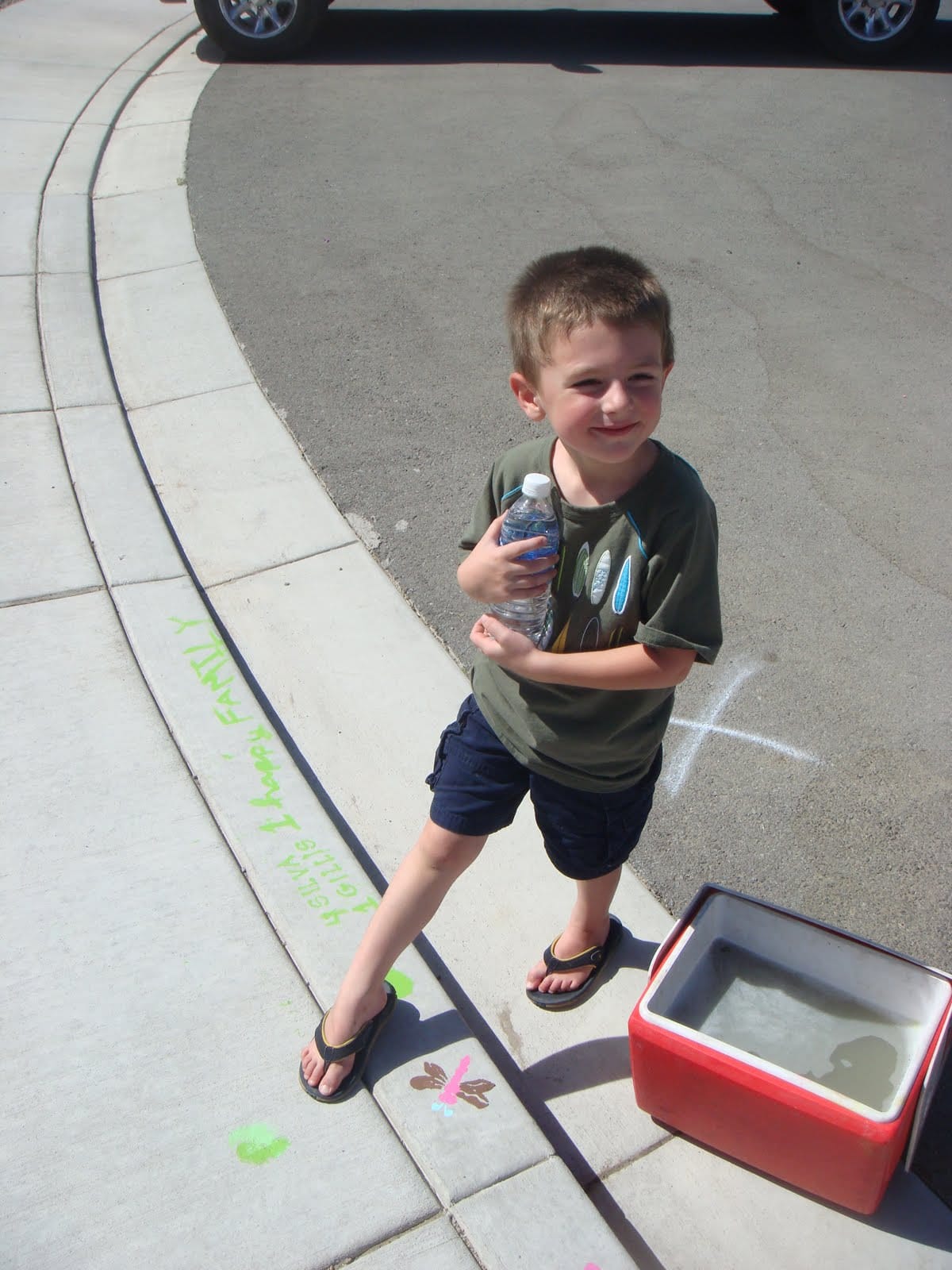 Painting the Sidewalk