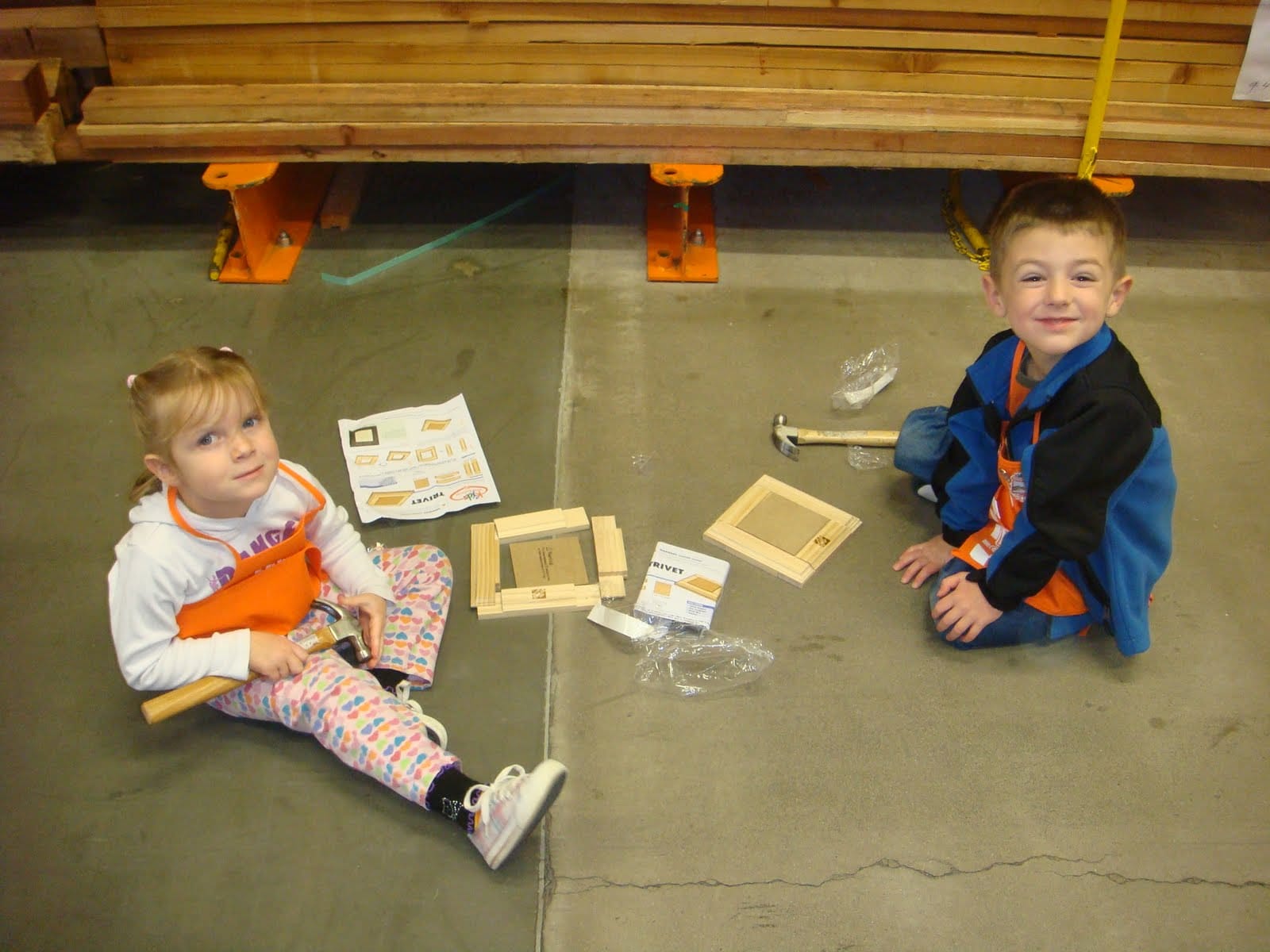 Making Trivets With Sydney