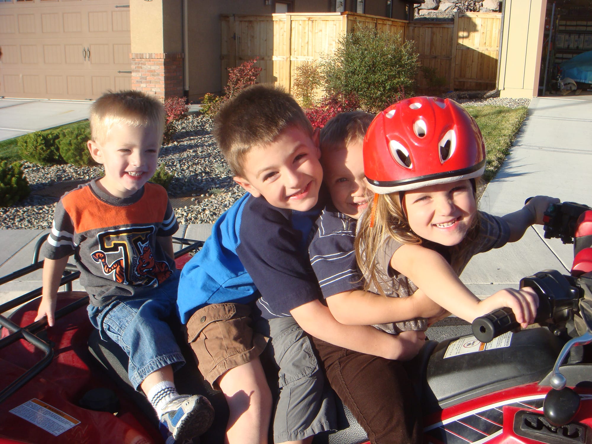 Four Kids for Four Wheels