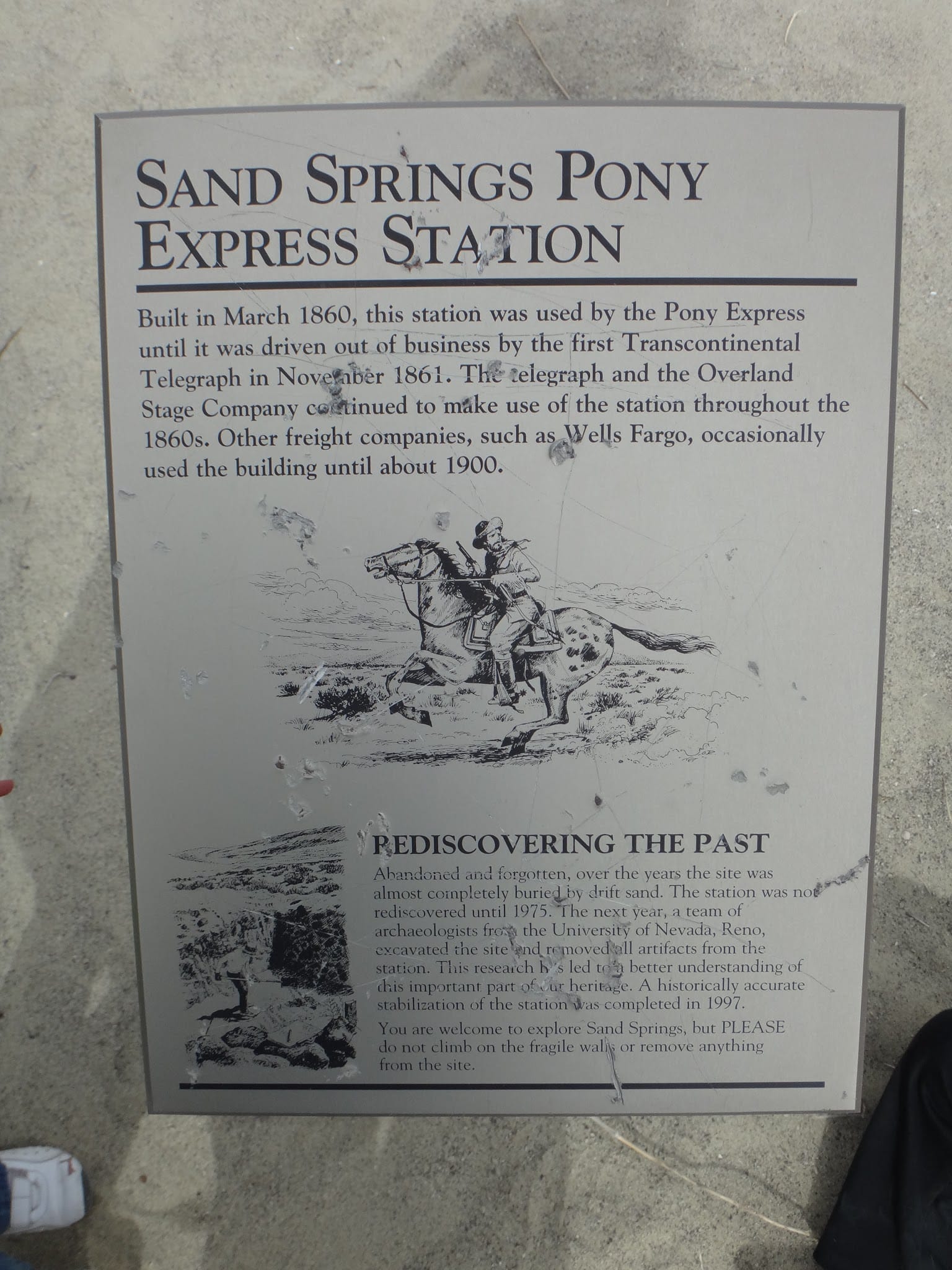 Sand Springs Pony Express Station