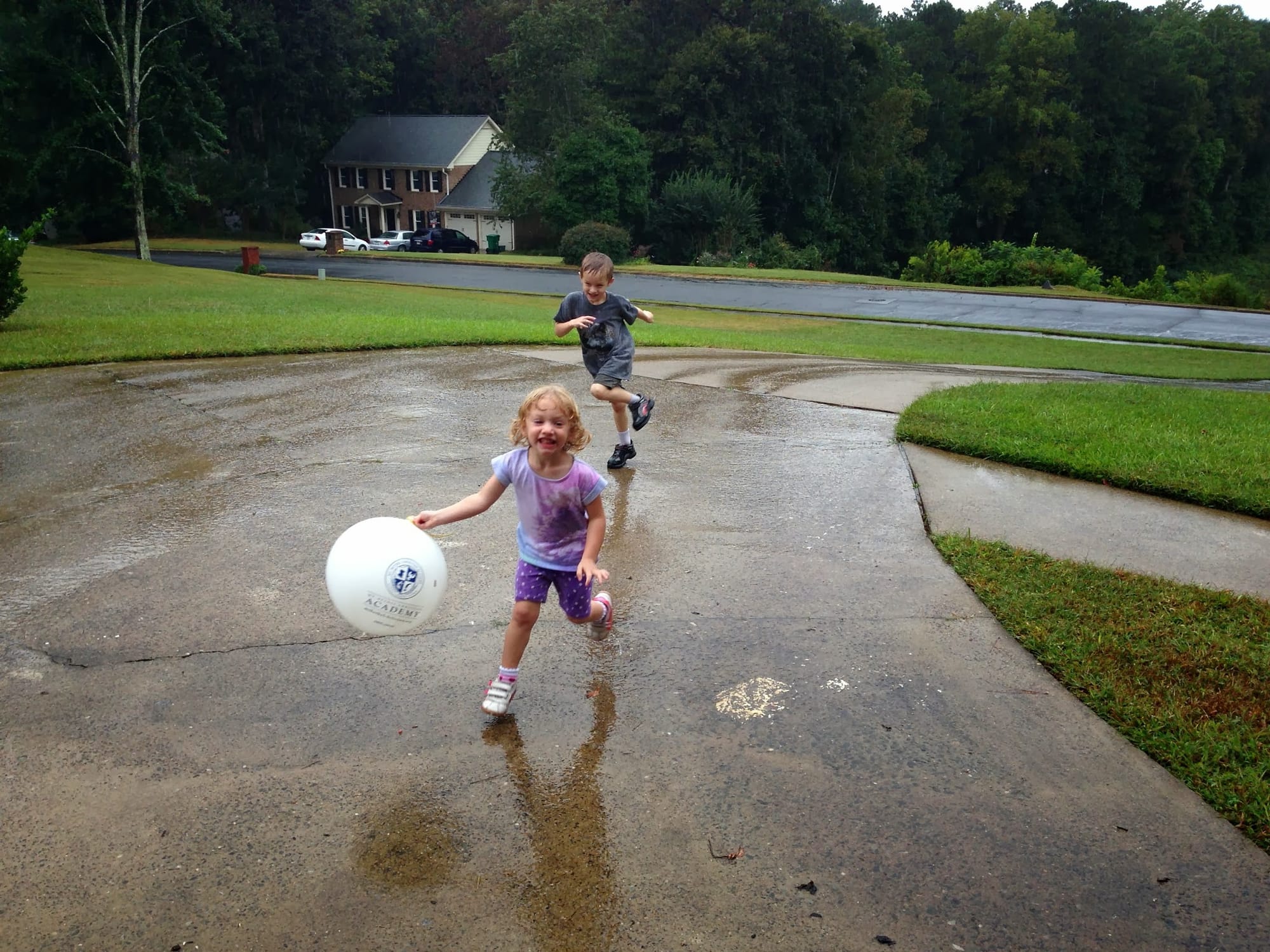 Playing in the Rain