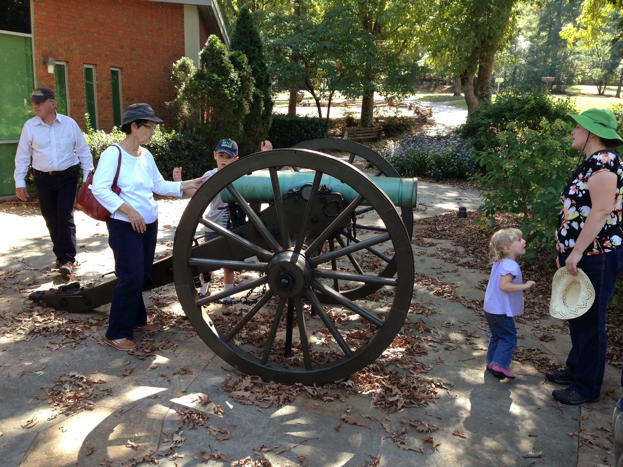Kennesaw Civil War Battlefield with the Grandparents