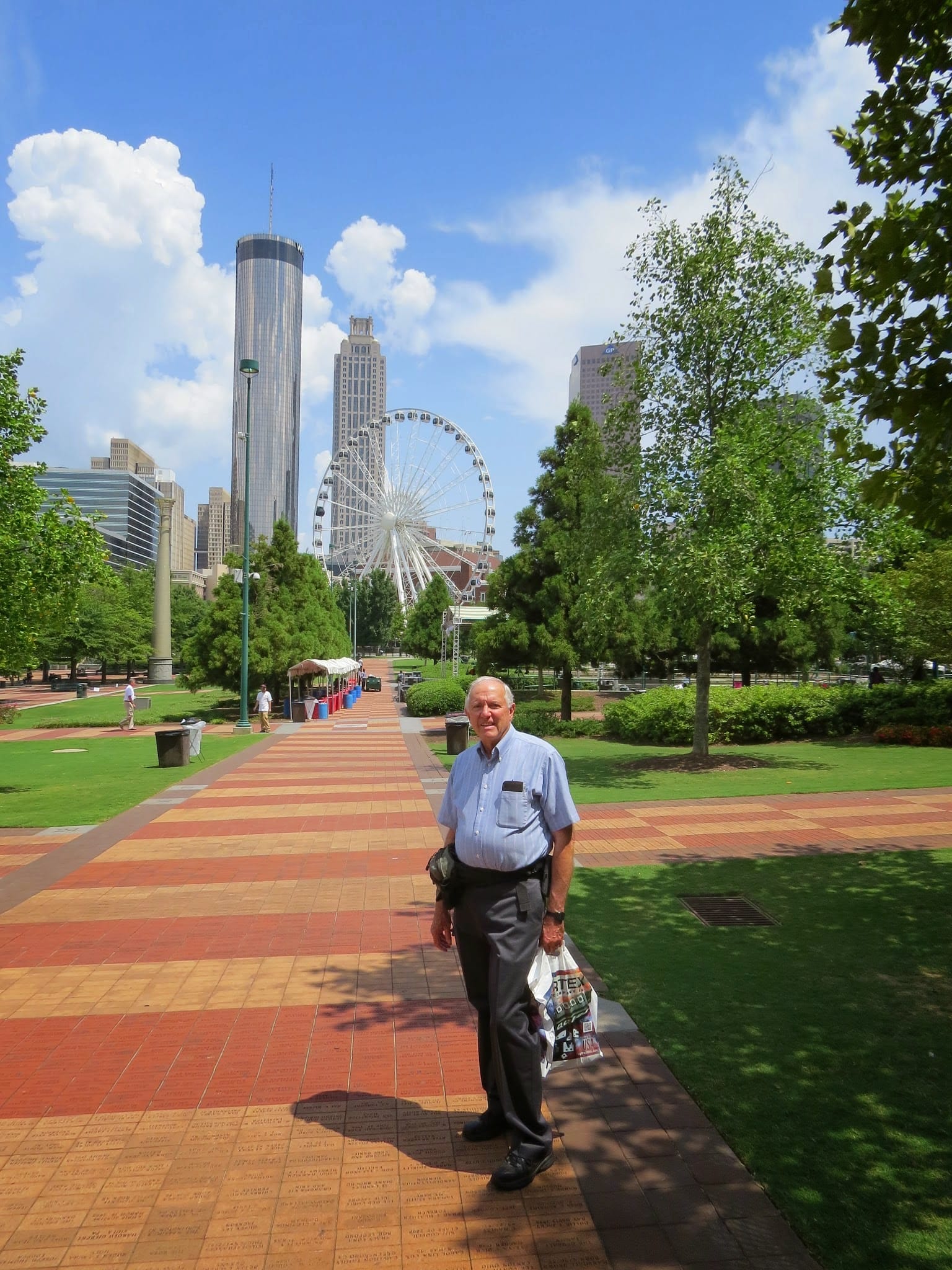 State Capitol building with Grandpa Knight