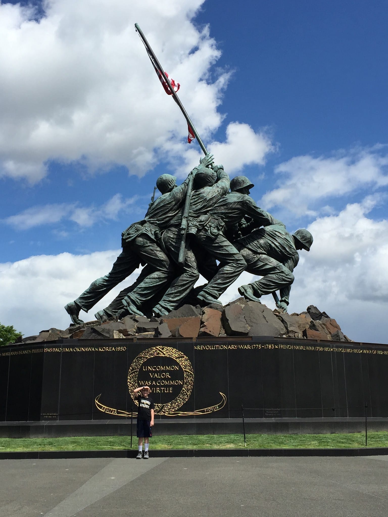 Walking around Washington DC