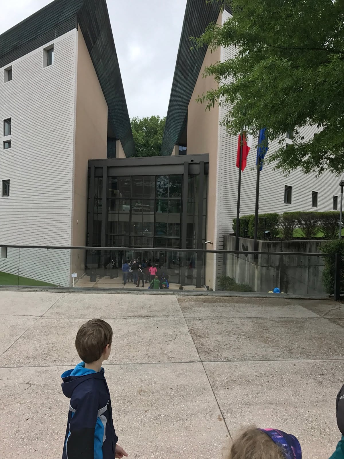 Visiting Italian, Danish and British Embassies