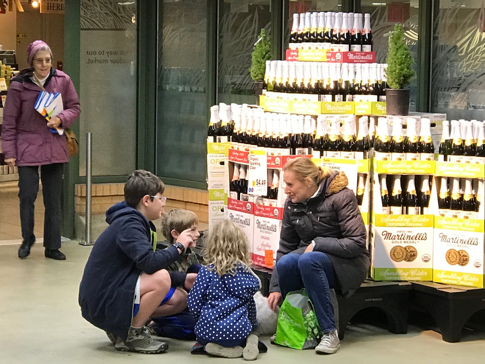 Christmas Tree Shopping in the City