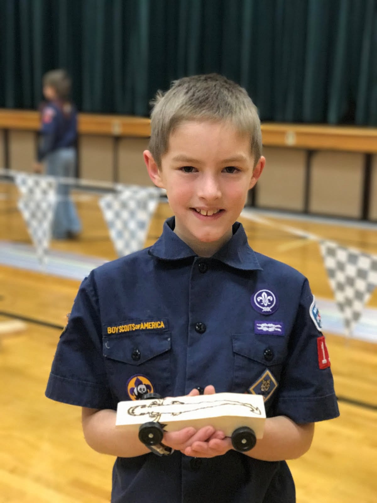 Tucker's Cub Scout Pinewood Derby