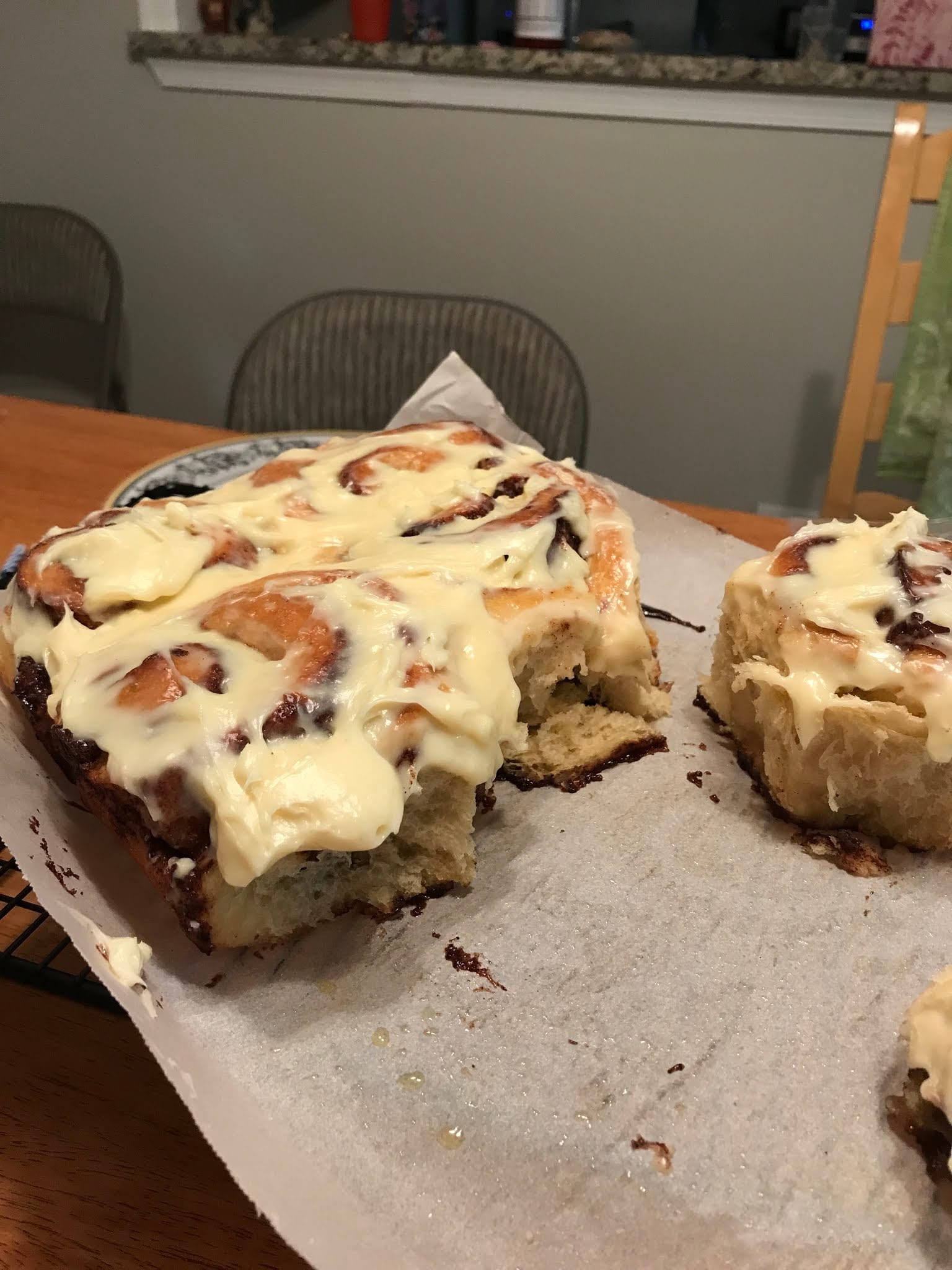 Home made Cinnamon Rolls