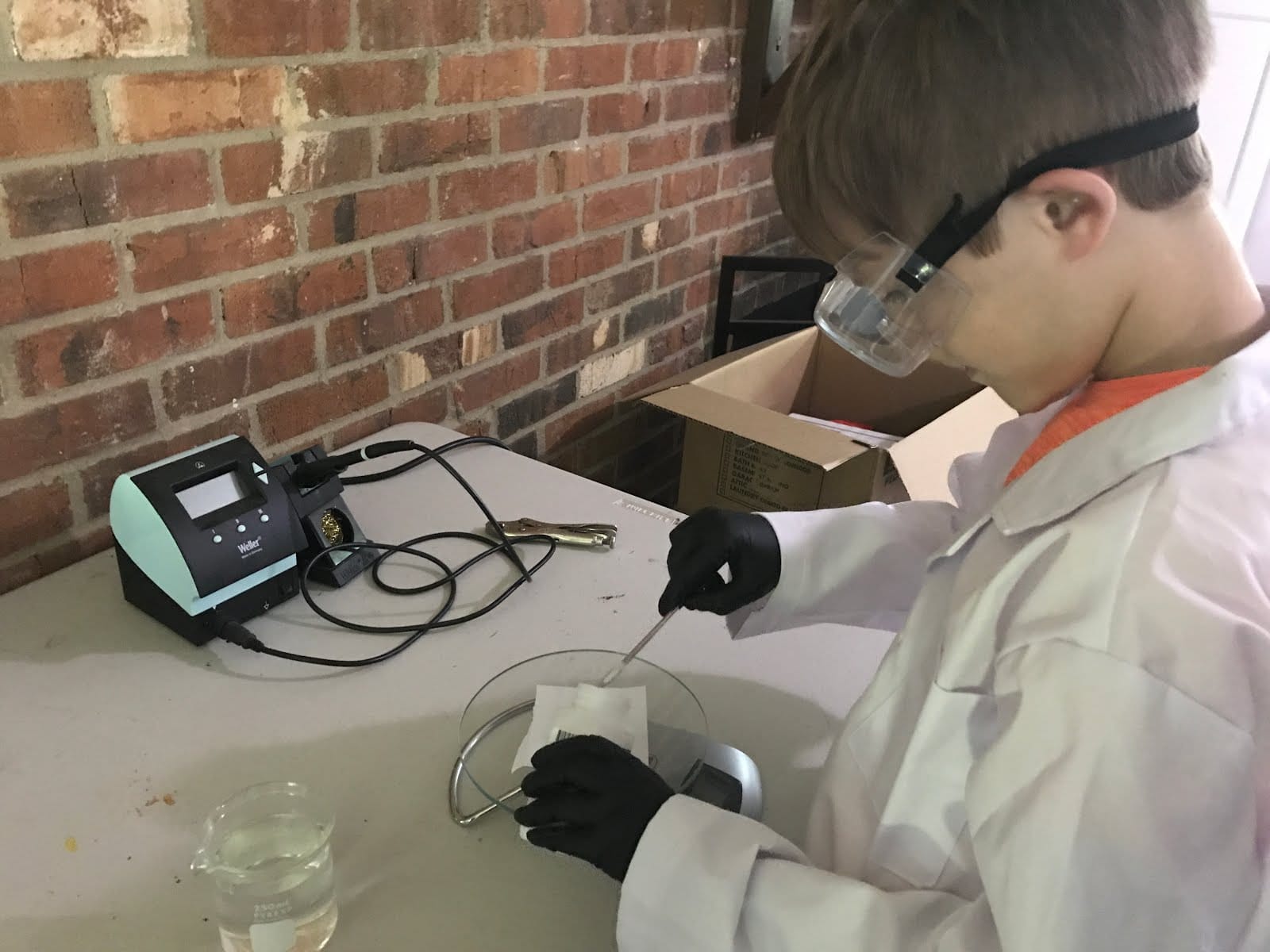 Homeschool Chemistry Lab - Acids and Bases