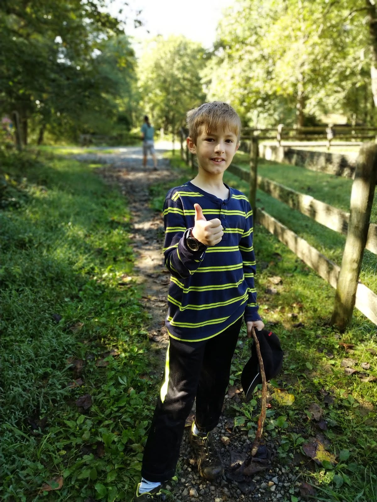 Cub Scout Hike at the Gerry Connolly County Trial