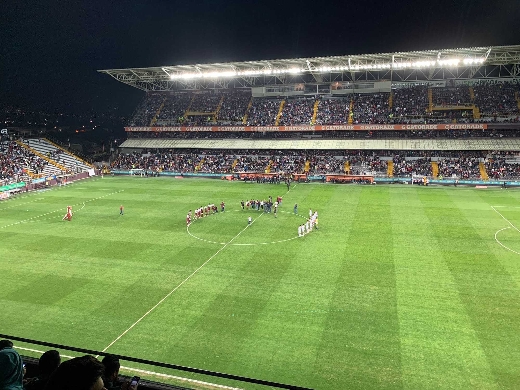 Soccer in San Jose - Saprissa vs Santos