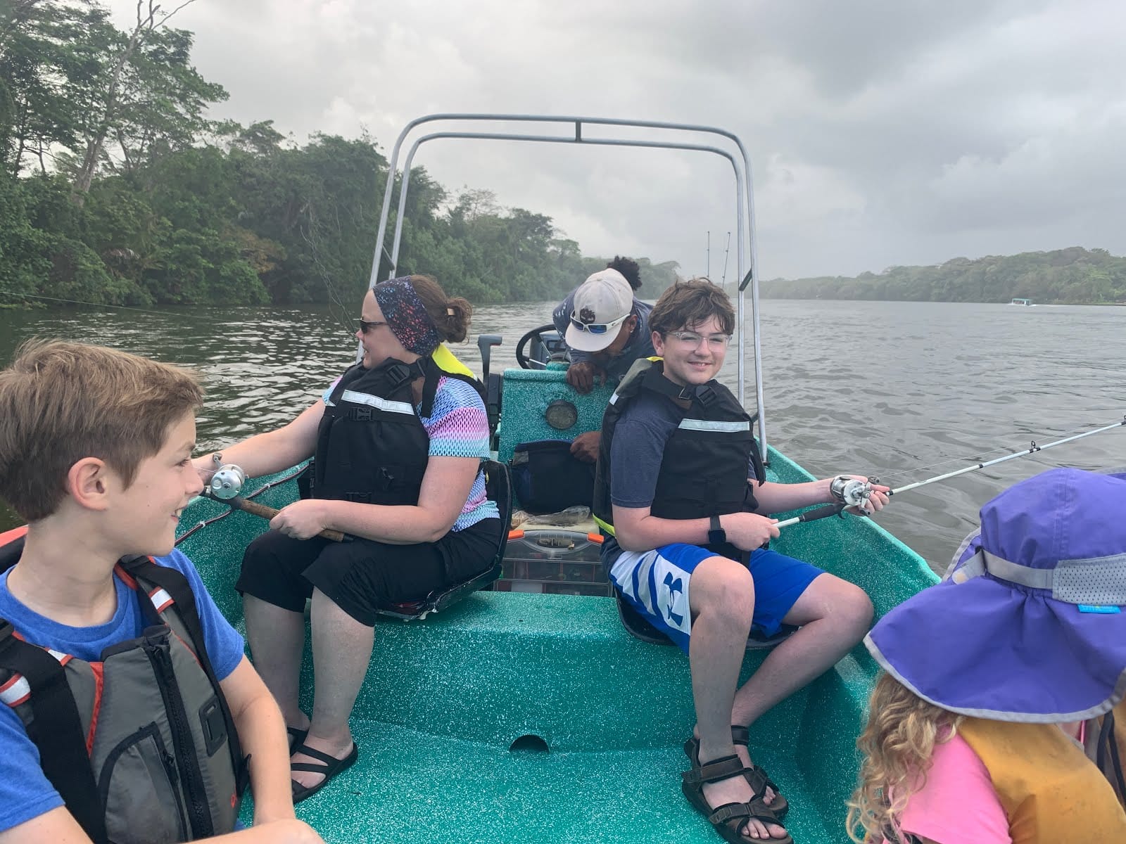 Fishing at Tortuguero Island