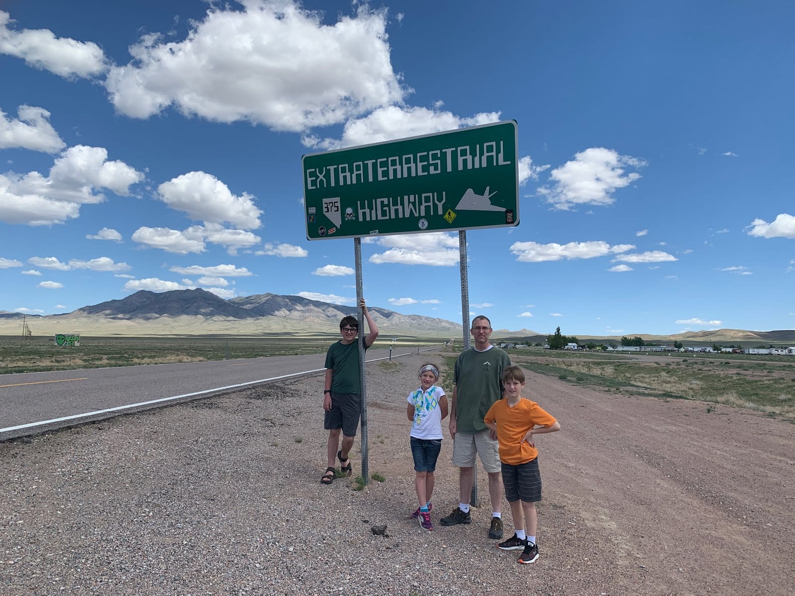 Extraterrestrial Highway, Rachel, NV -- near Area 51