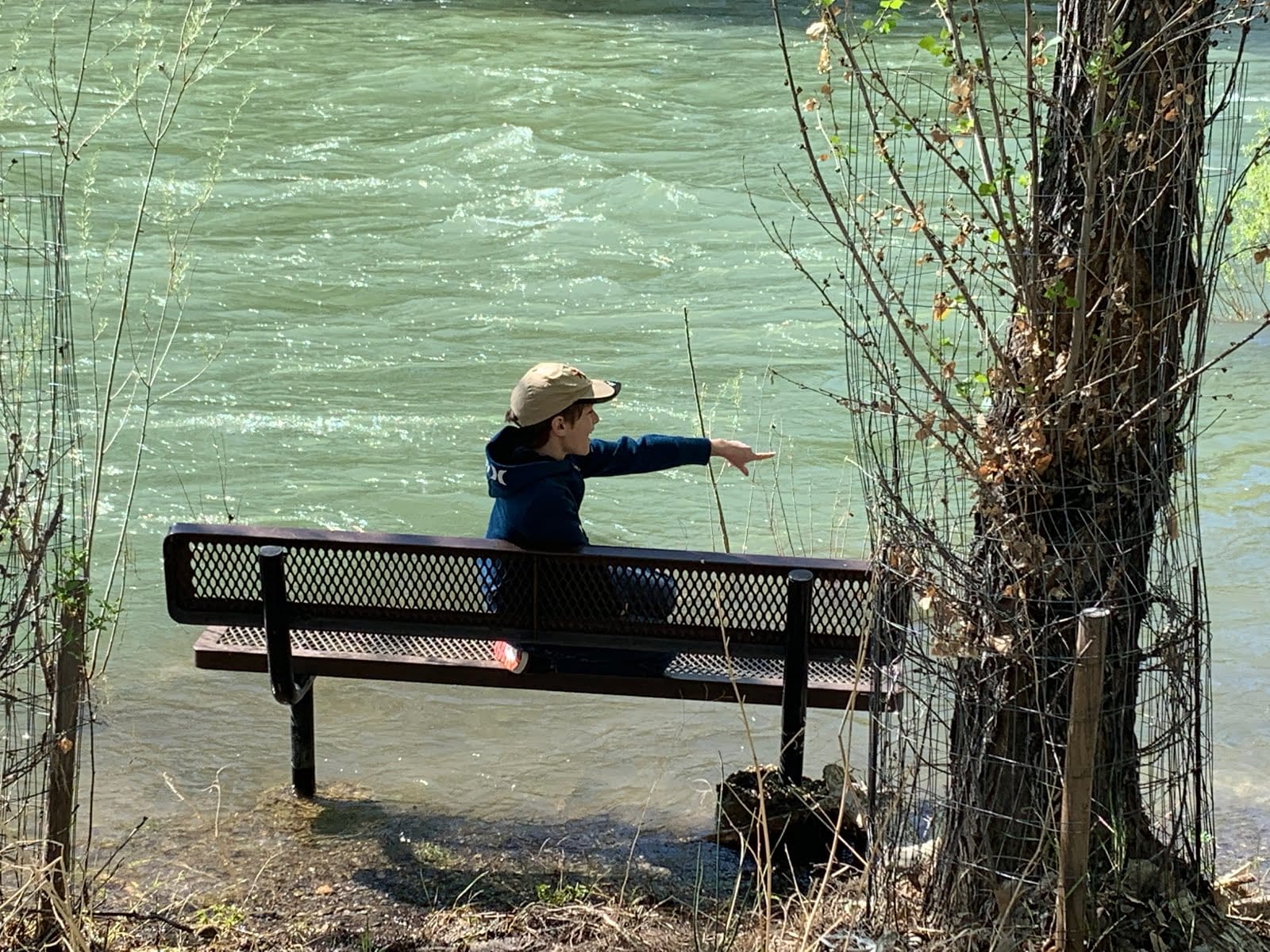 Visiting Oxbow Nature Study Area and Loyalton, CA with Grandma and Grandpa Knight
