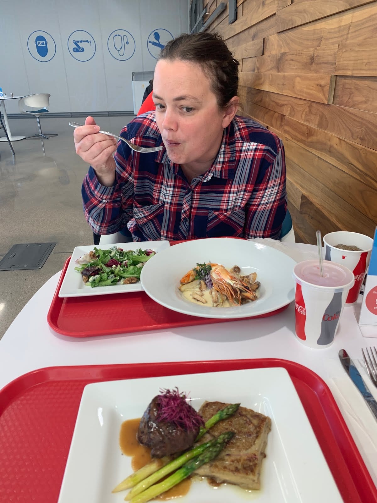 Lunch at Southwest Tech Cafe