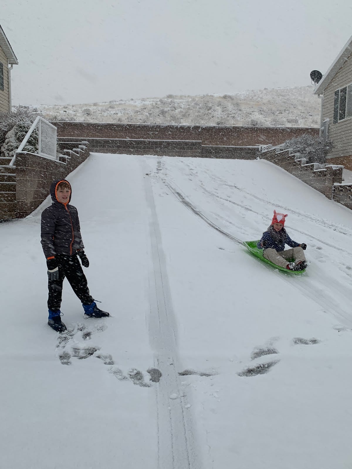 Snowy Thanksgiving in Cedar City