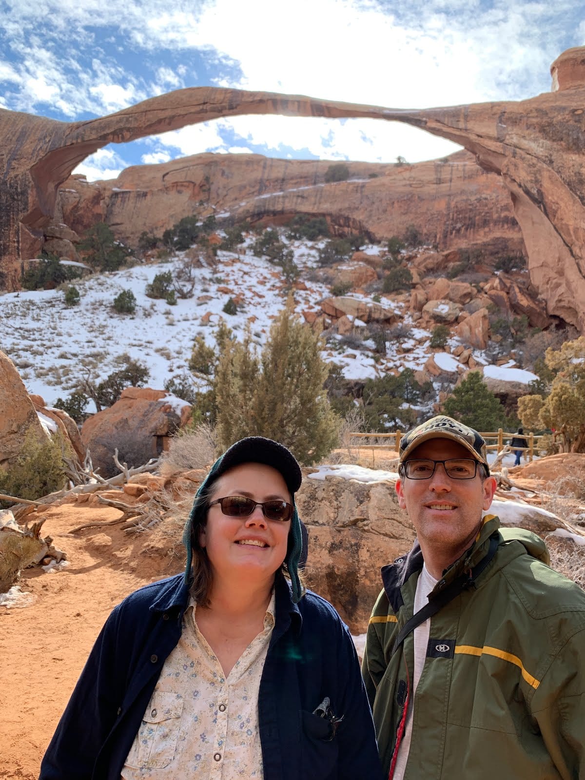 Landscape Arch and Others at Arches National Park, Moab, Utah