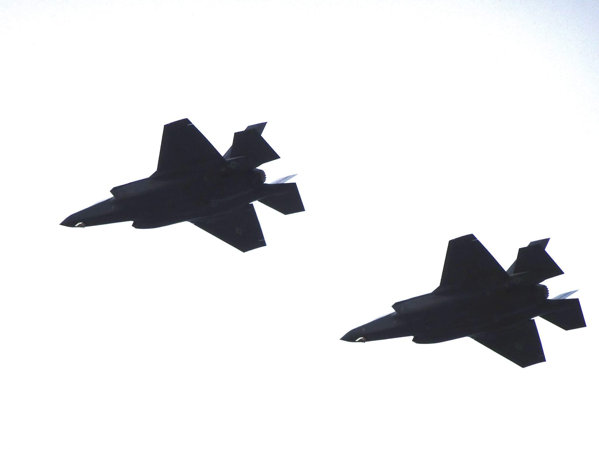 US Air Force F-35A Demo Team Utah Strong Flyover