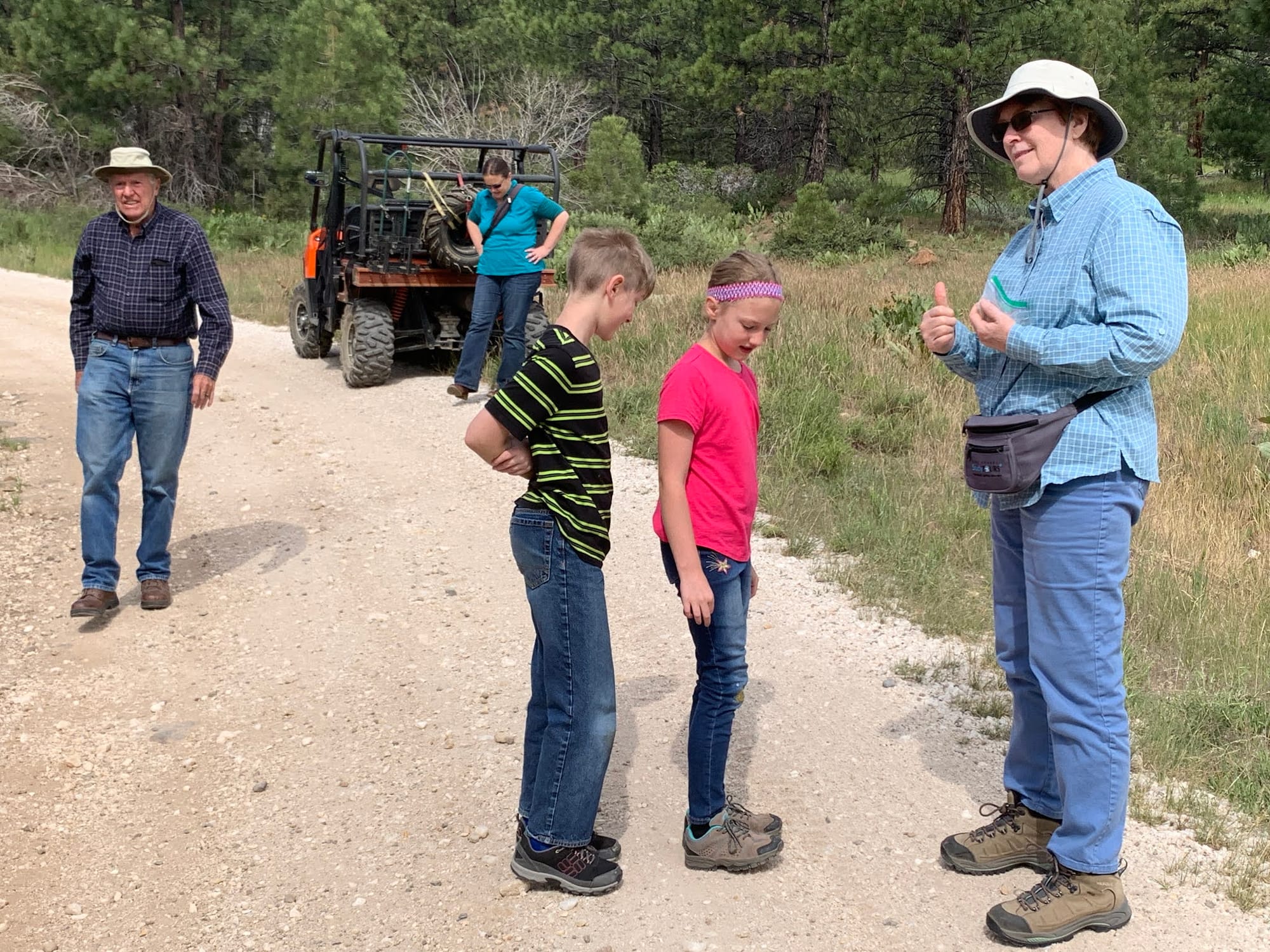 Searching for crystals and chrysocolla