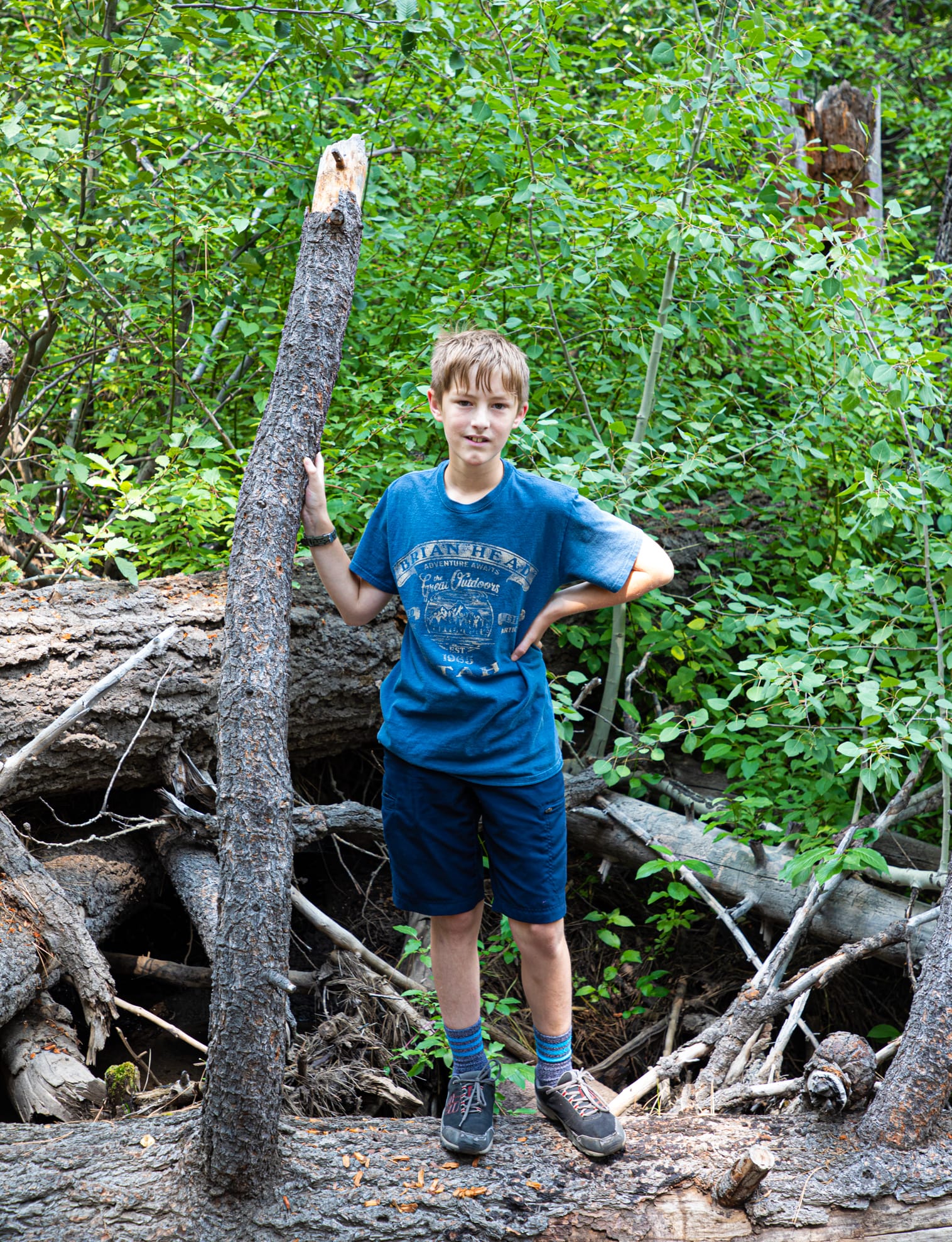 Grandma and Grandpa visit