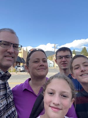 Stopping in Mt. Shasta, CA, on the way to Oregon