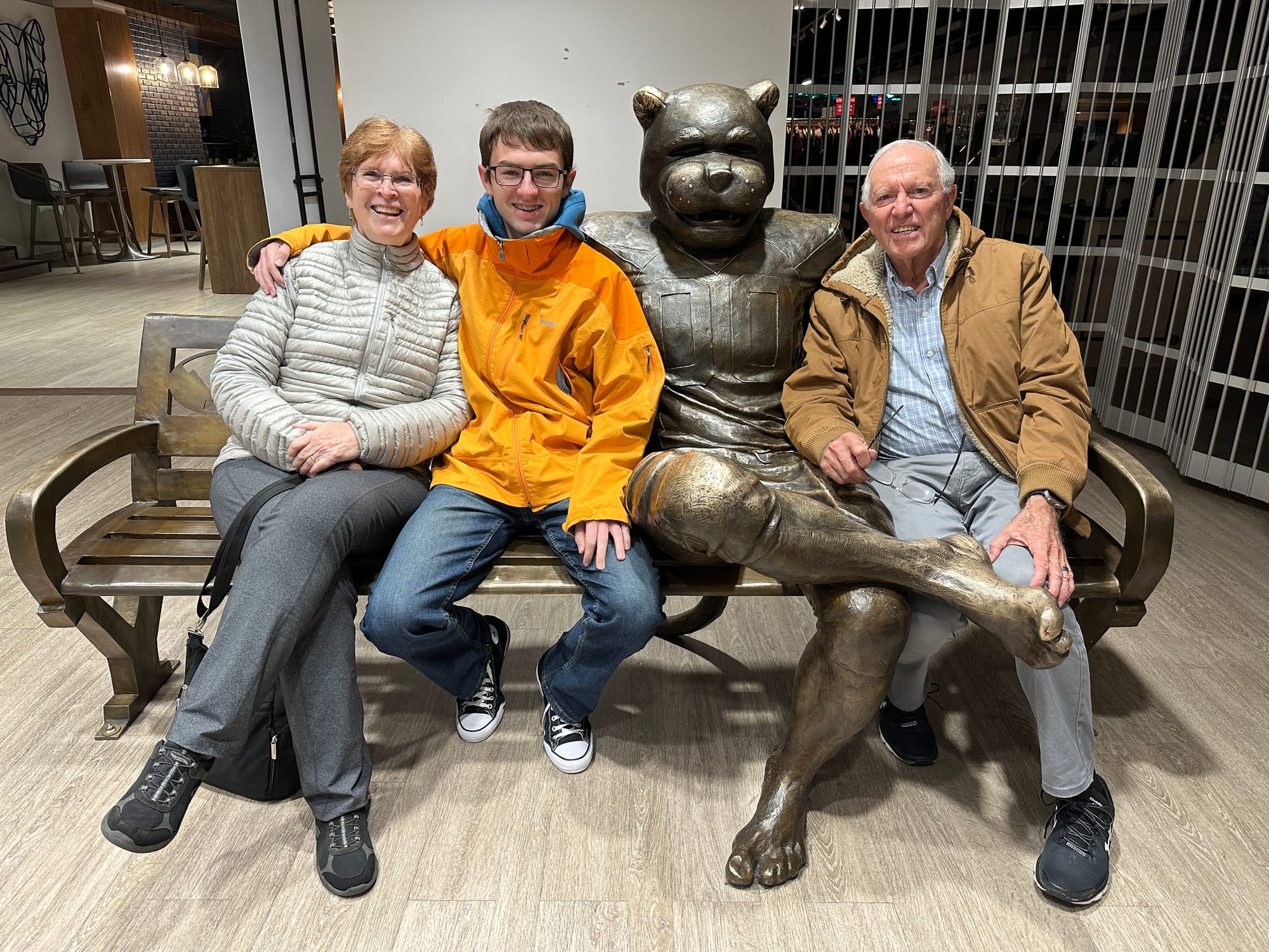 Walking around the BYU Provo campus