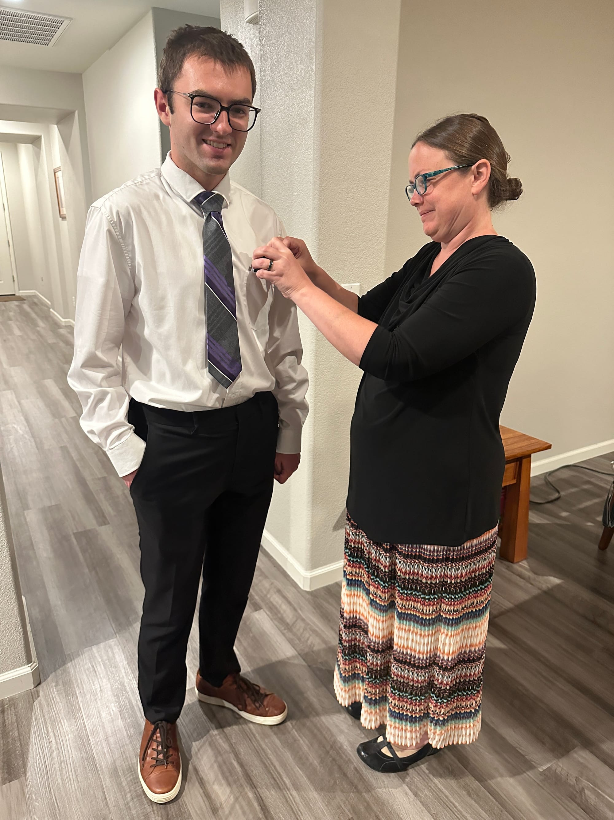 Carson is officially a missionary