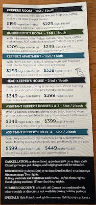 Brochures and maps from Lighthouse trip