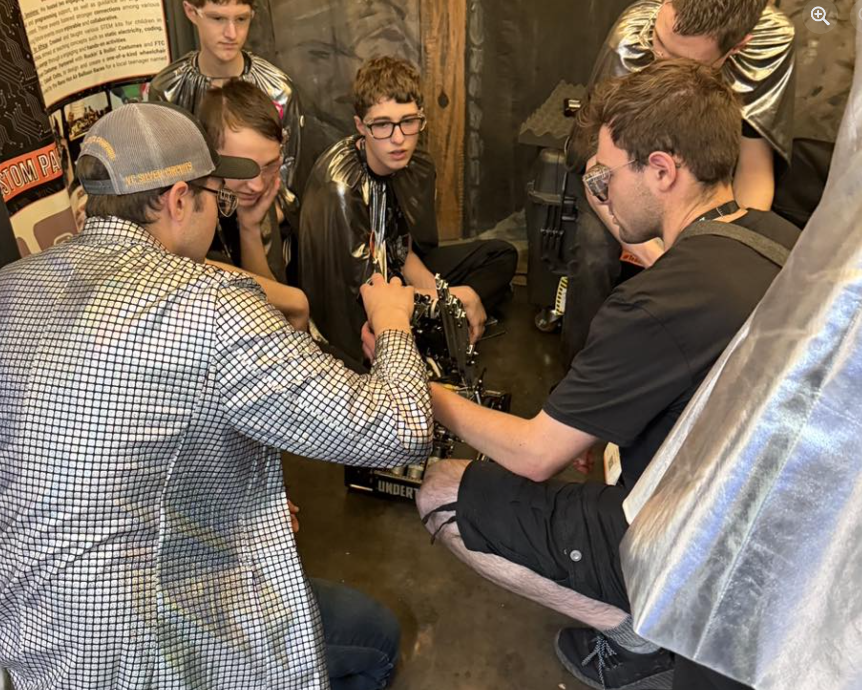 The Silver Circuits at FIRST Worlds in Houston