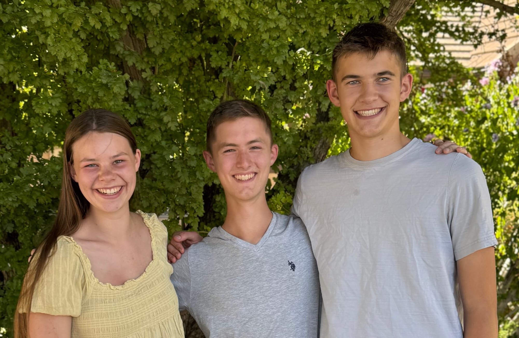 Tucker, Ray and Brielle: all born in 2008