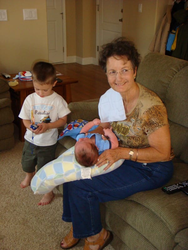 Grandma Bea & Grandpa Gene Visit