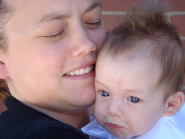 Tucker's LDS Baby Blessing