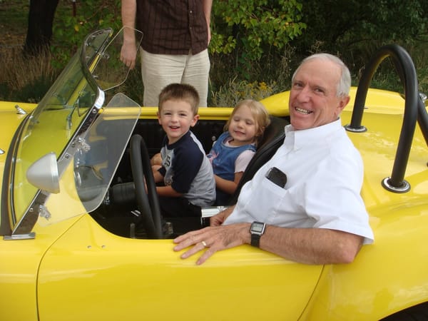 Riding In Grandpa Knight's Cobra