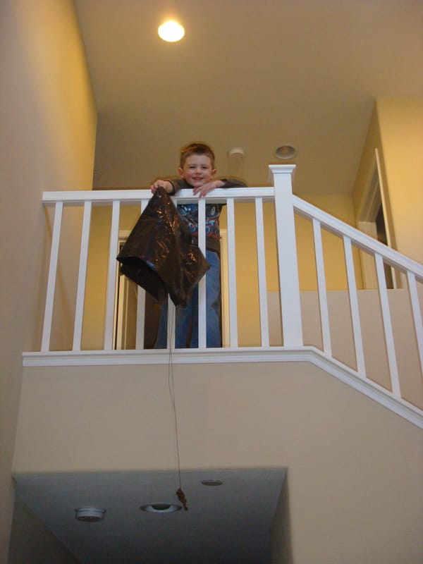 Paratroopers Invade Sparks Home