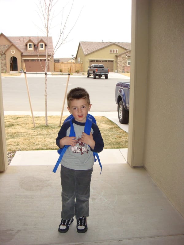 School Days -- Starting Pre-School