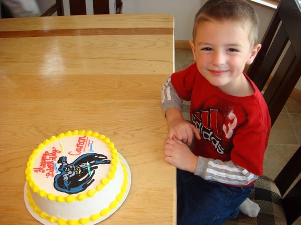 Turning 4 -- Carson's Birthday Party