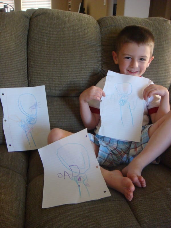 Carson is learning fast!