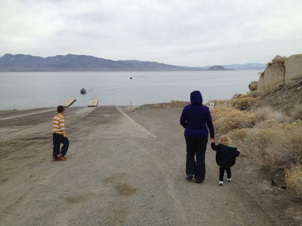 Pyramid Lake outing