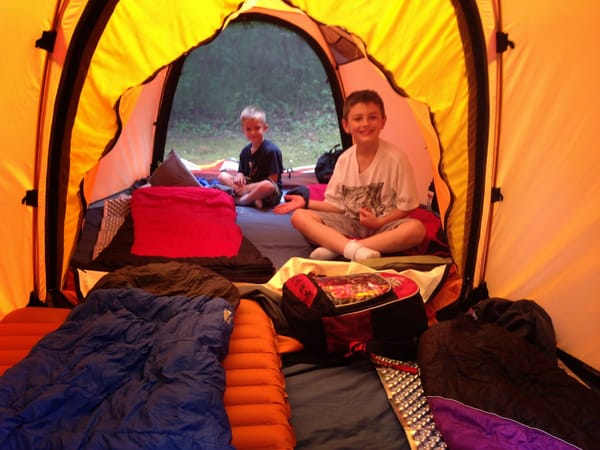 Camping at Jonika Gap