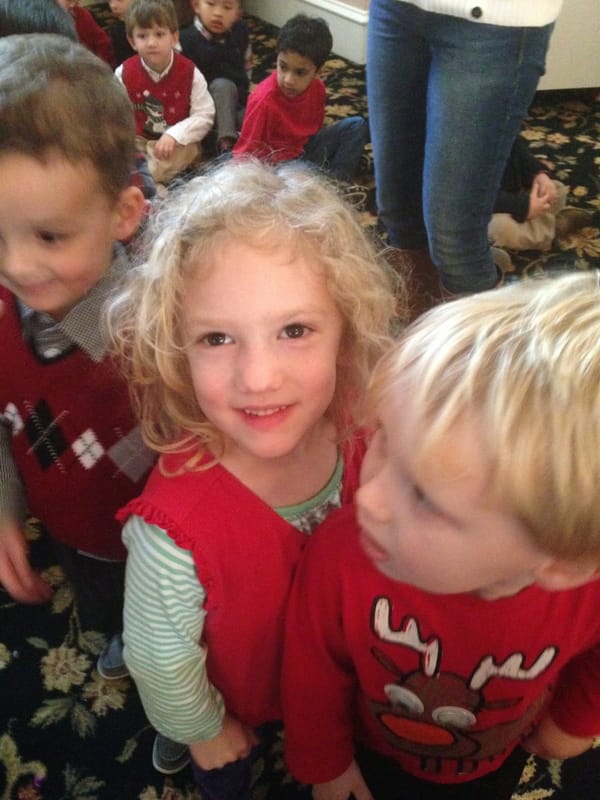 Savannah's Pre-School Christmas Program