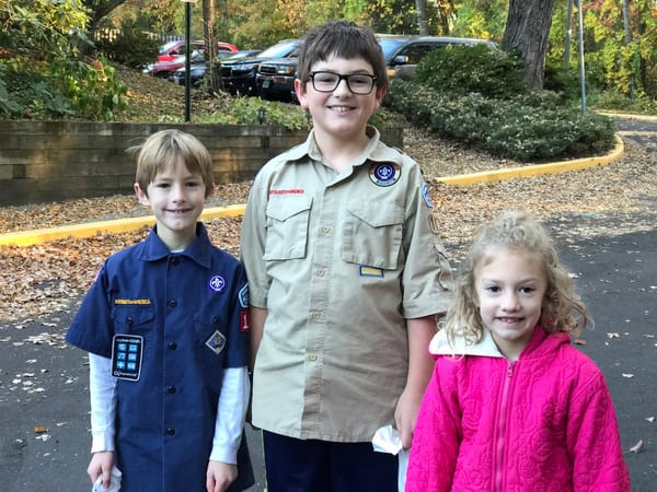 Boy Scout Canned Food Drive
