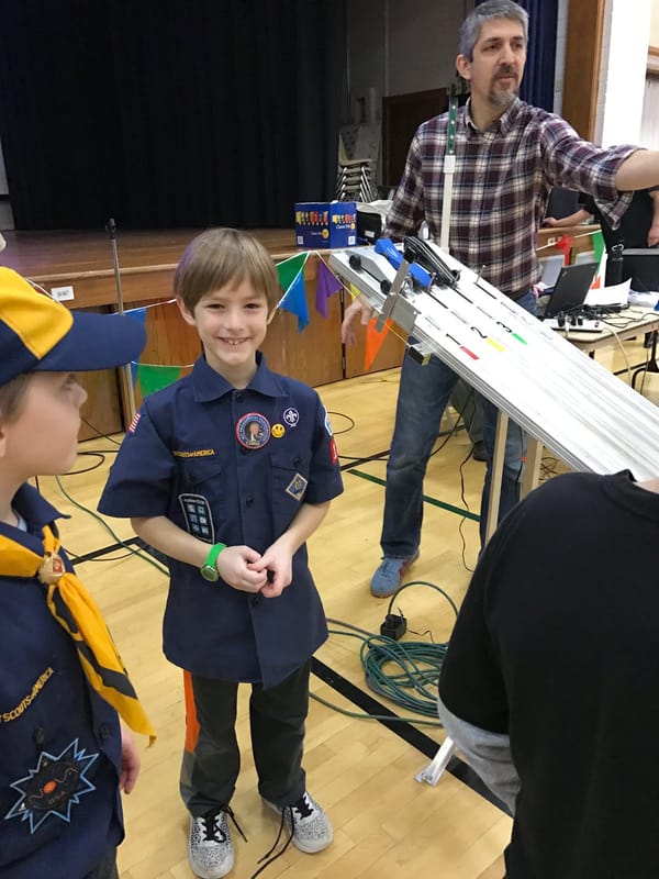 Cub Scout Pinewood Derby Race