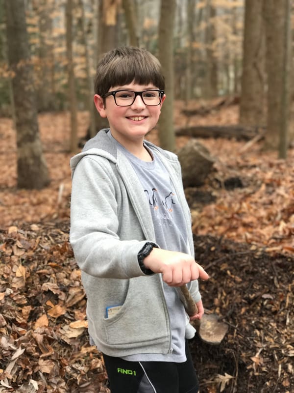 Mulching the Trails at Hidden Oak Park