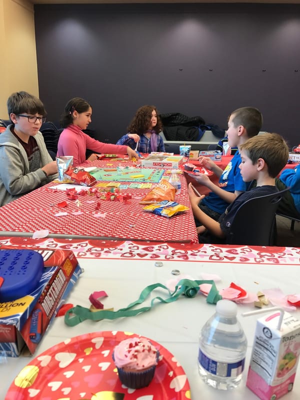 Homeschool Valentine's Day Party