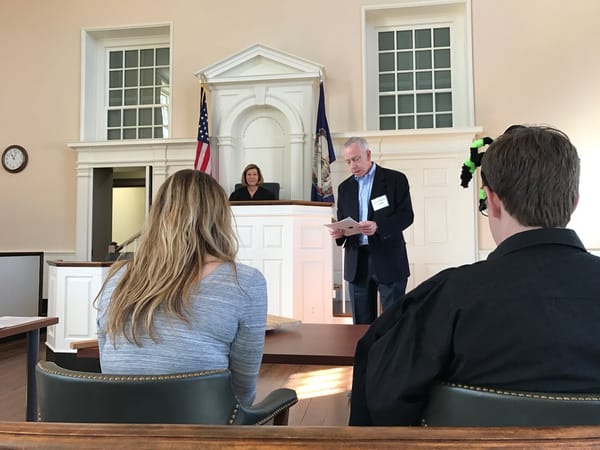 Historical Fairfax Courthouse Mock Trial