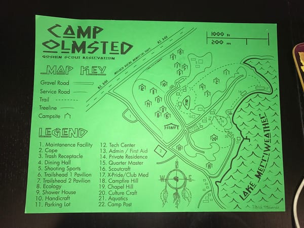 Carson's Time at Goshen Scout Camp