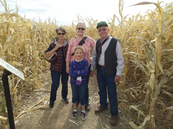 Corn Maze at the Andelin Farm