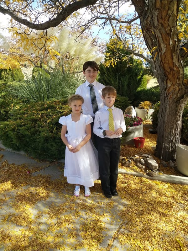 Family Pictures and Beth and Norman's House