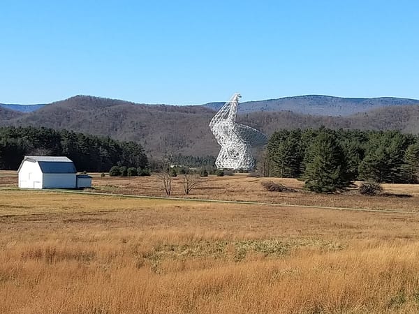 The World Largest Radio Telescope, Green Bank Observatory, WV
